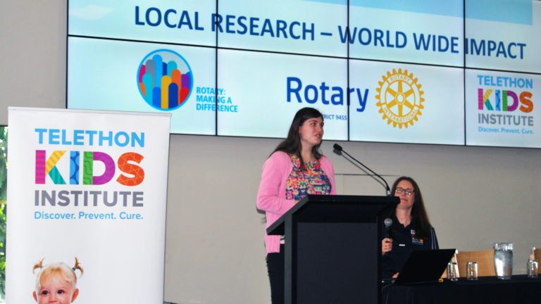 Jacinta speaking about her experience with the CSMP at the recent Perth World Autism Da...