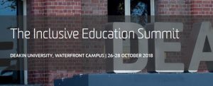 The Inclusive Education Summit 2018 header