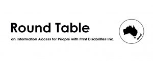 Round Table on Information Access for People with Print Disabilities Inc. logo