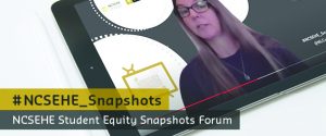 Nicole Crawford at the NCSEHE Student Equity Snapshots Forum