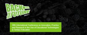 Banner for Back to the Future Ascilite 21