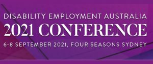 Disability Employment Australia Conference banner