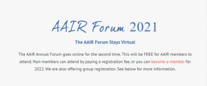 AAIR forum banner
