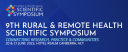 Web banner for the 9th Rural and Remote Health Scientific Symposium 2023. 20&21 June 20...